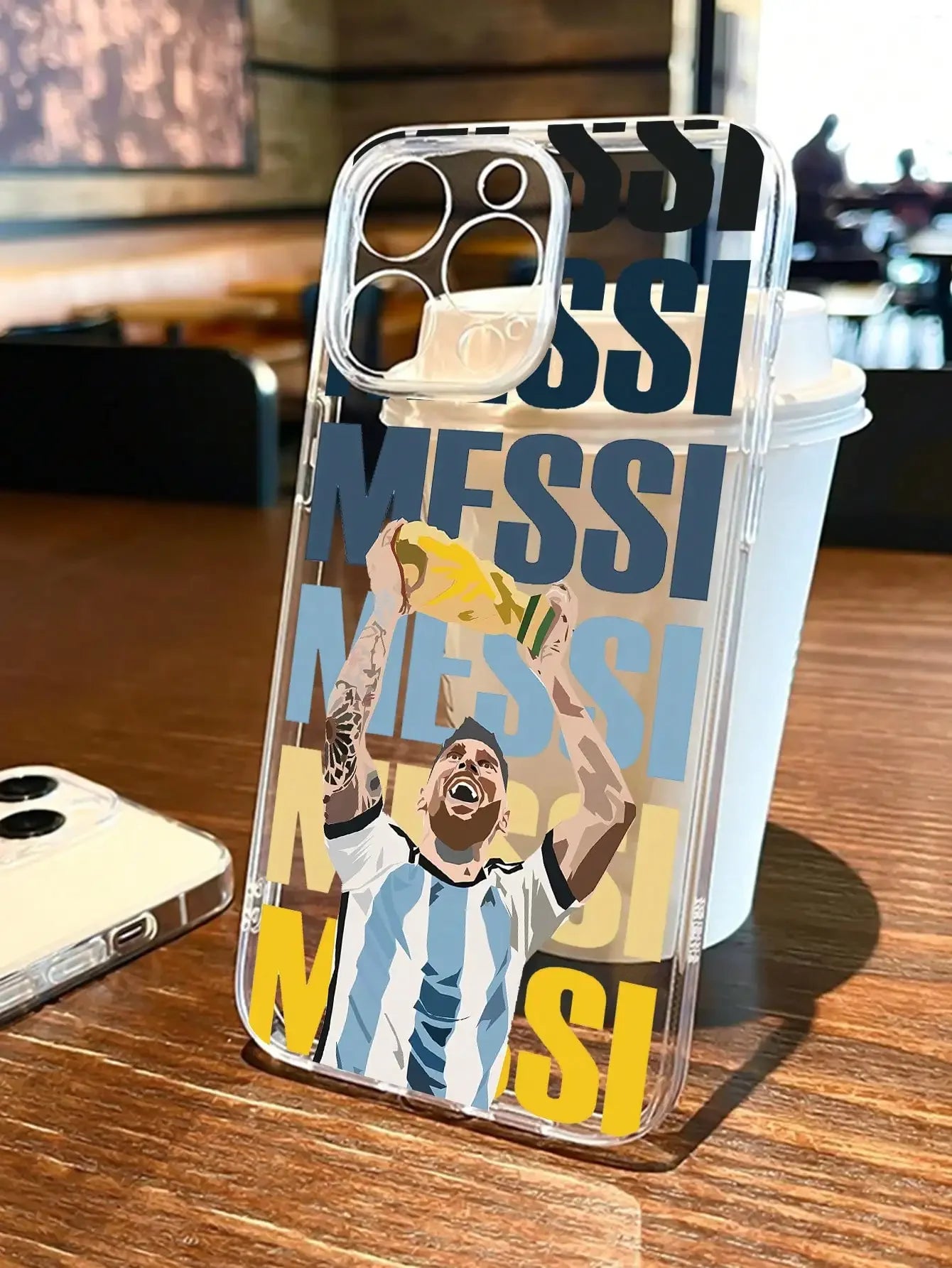 Funda iphone MESSI CAMPEÓN del MUNDO